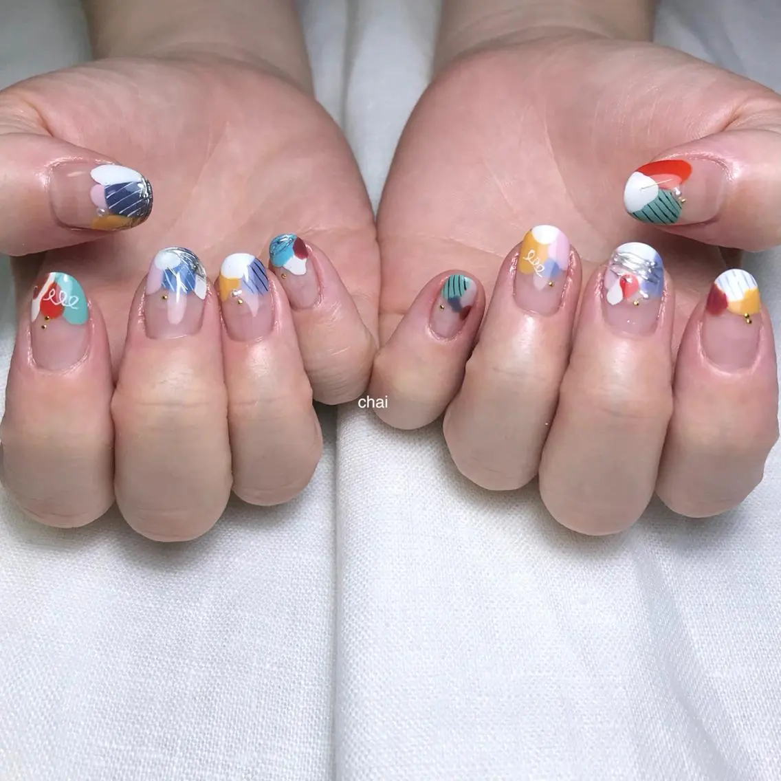 ネイル ハンドネイル chai nail _ai📍鶴橋/桃谷のネイルデザイン