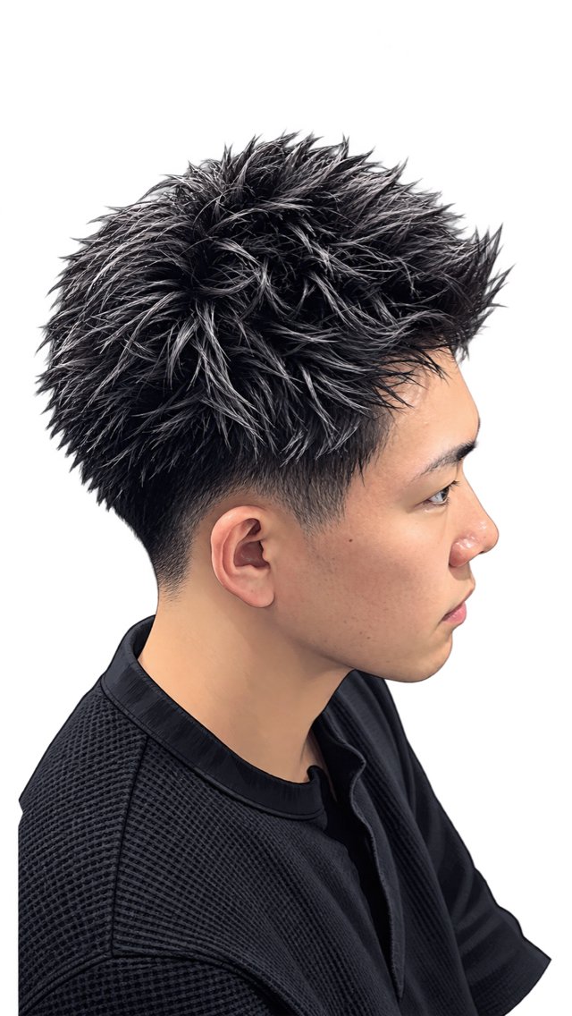 ショート メンズ カット パーマ ⭐️似合わせ短髪⭐️ 直翔のヘアスタイル