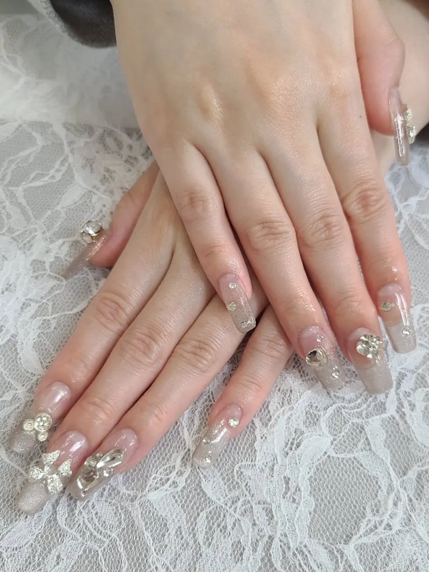 持ち込みデザインネイル💅オフ込み※事前添付必須の写真