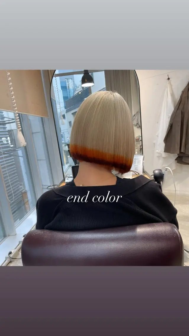 ショート カラー カット ヘアカラー トリートメント ヘアセット 💜ハイトーン💛 マジカルかいちゃんのヘアスタイル