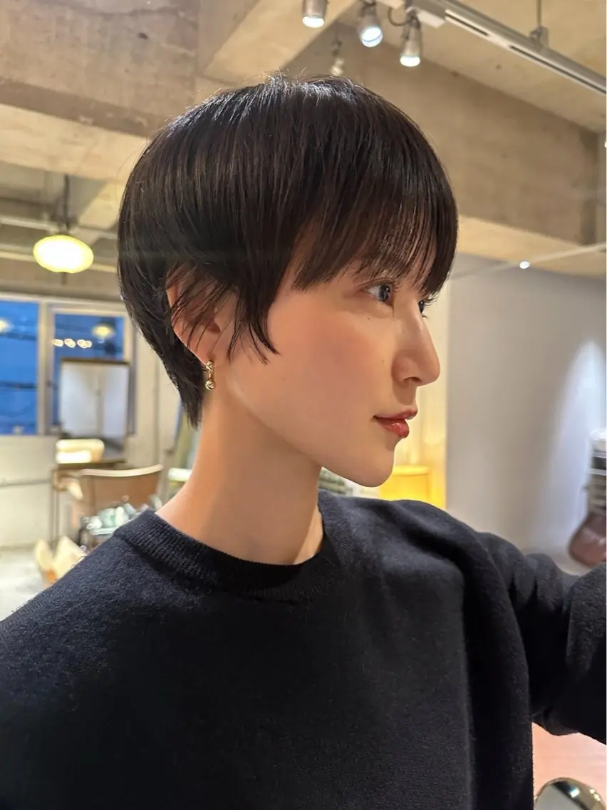 ショート ショートヘア 才下 ゆいのヘアスタイル