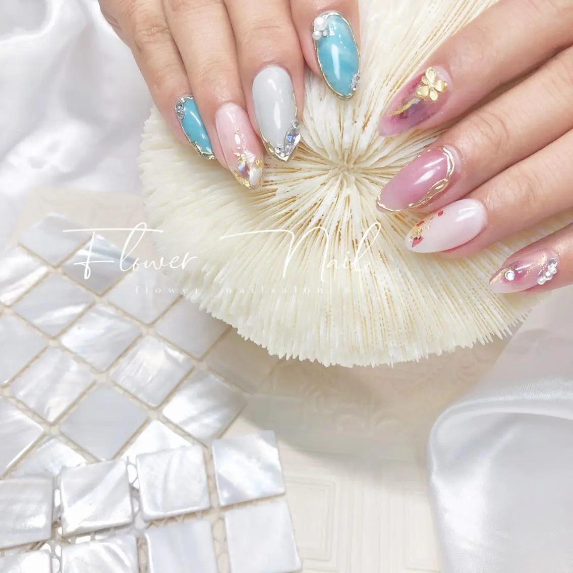 ネイル Flower nailのネイルデザイン