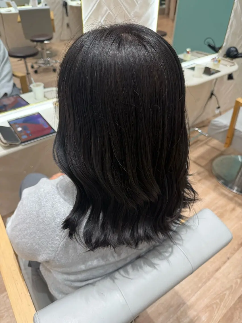 ミディアム カラー ヘアカラー ✨武蔵小杉💎カラー 💋YUMENO🩷のヘアスタイル