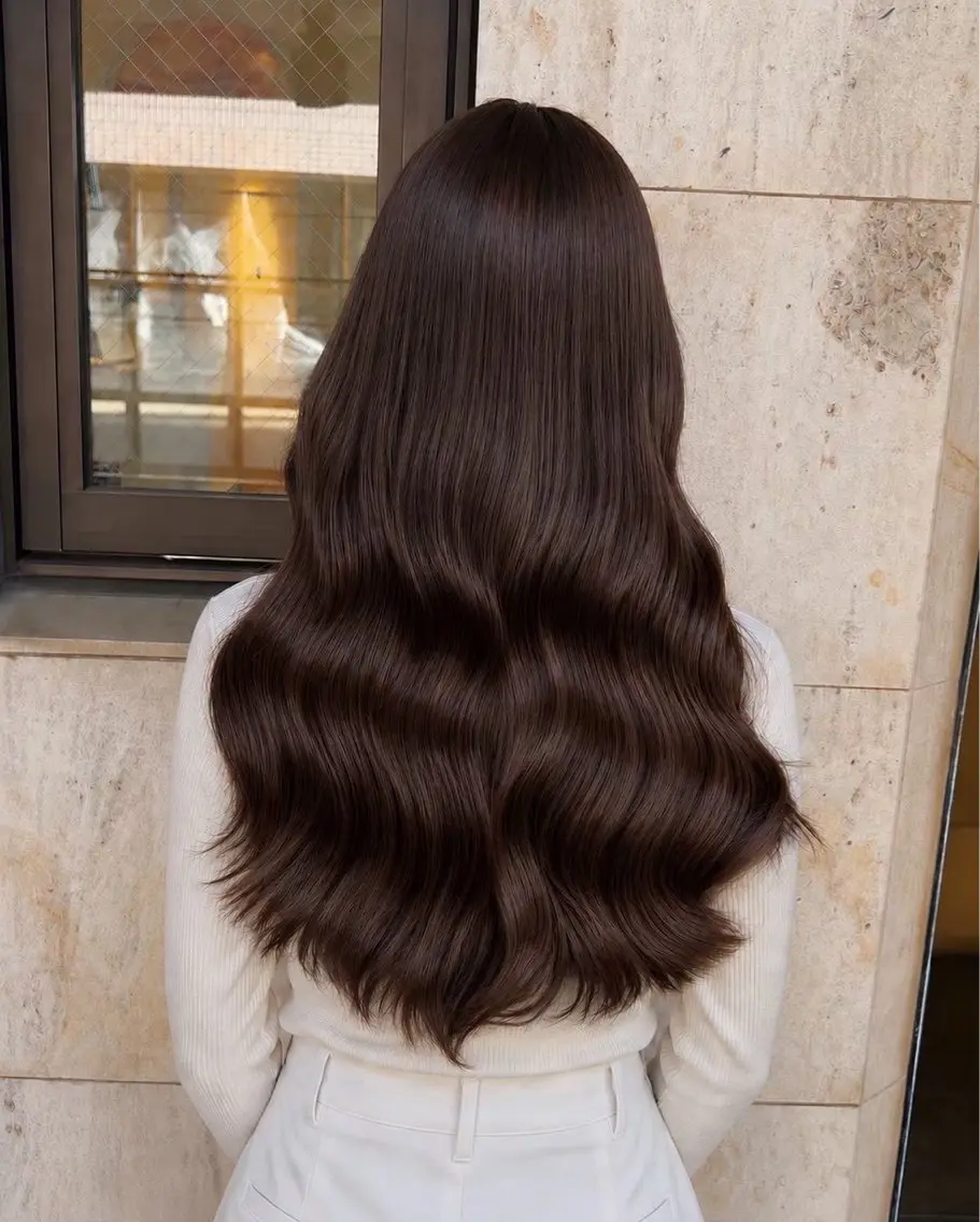 ロング カラー カット ヘアカラー トリートメント 髪質改善/艶髪🫧 MANAMI🪿🤍のヘアスタイル