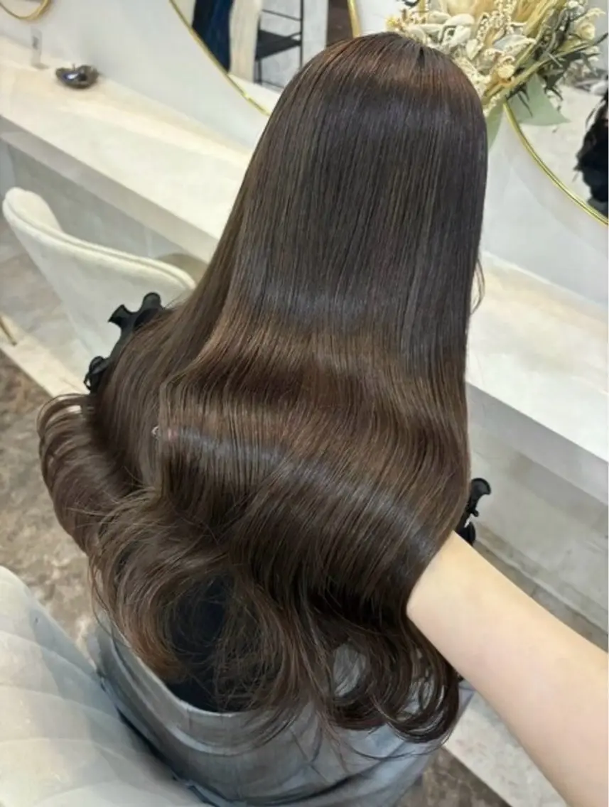 ロング ロング 庄司蒼麻 艶カラー特化/上尾のヘアスタイル