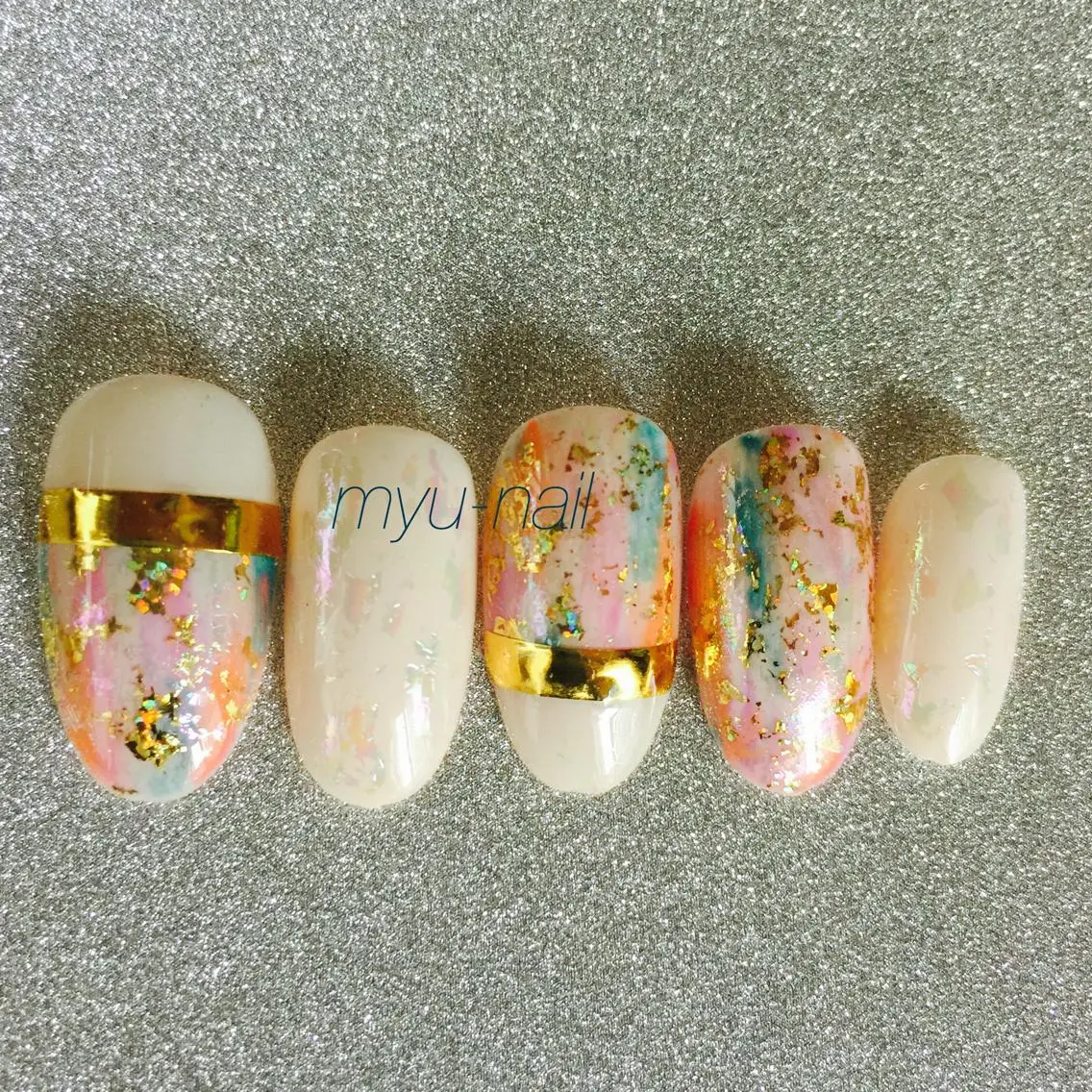 ネイル アートネイル ネイルチップ ホームサロン myu-nailのネイルデザイン