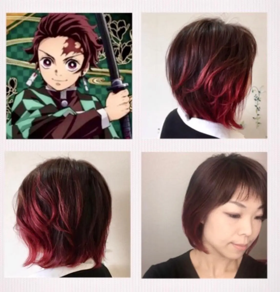カラー ヘアカラー SALOWIN栄 高須大貴のヘアスタイル