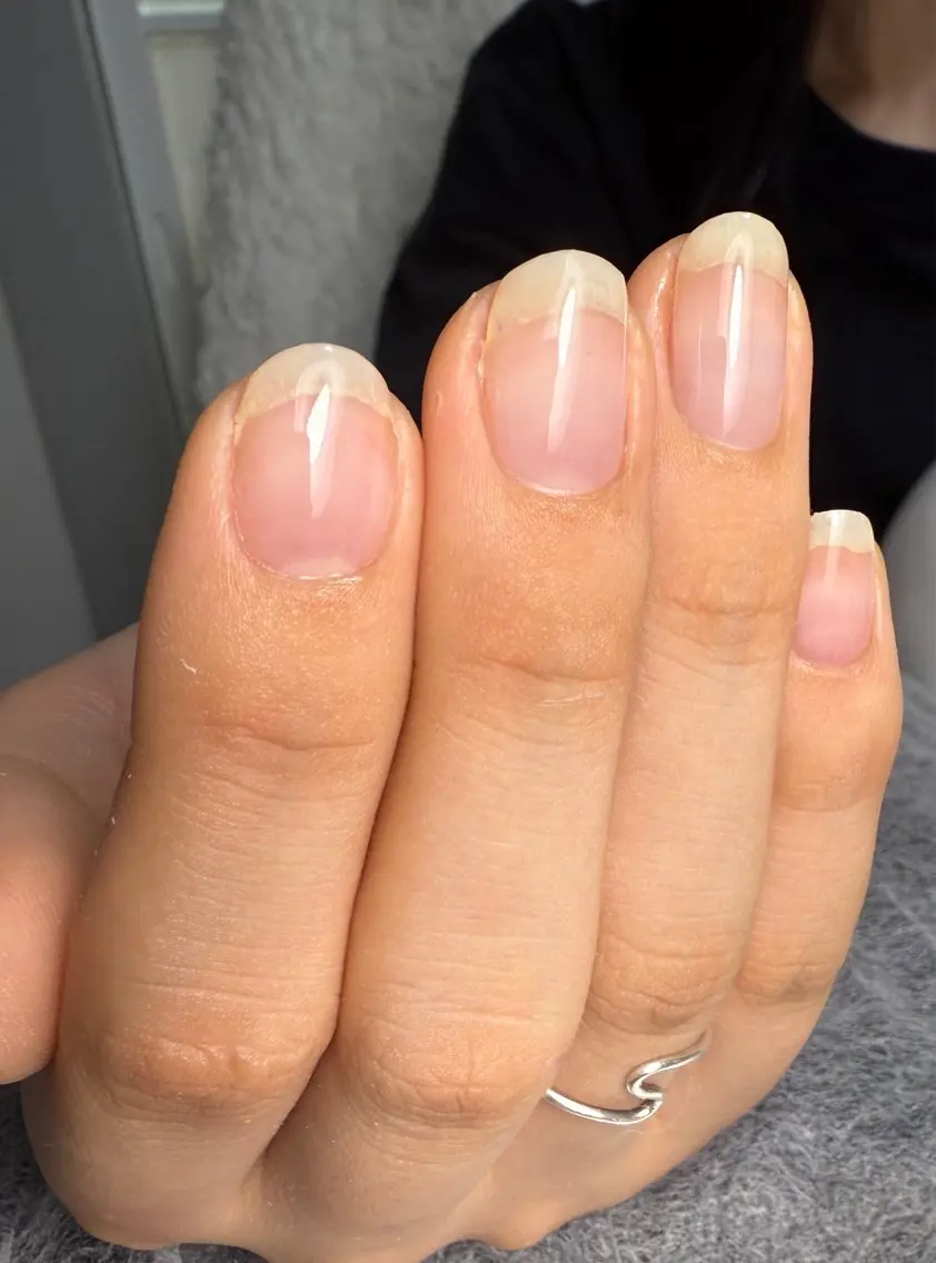 オフなし【自爪をキレイに魅せる】クリアネイル (自爪風仕上げ可)の写真