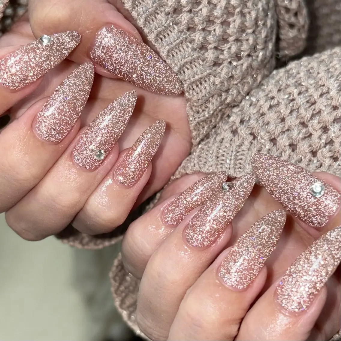 (ハンド)フラッシュネイル/ オフ有り✋の写真
