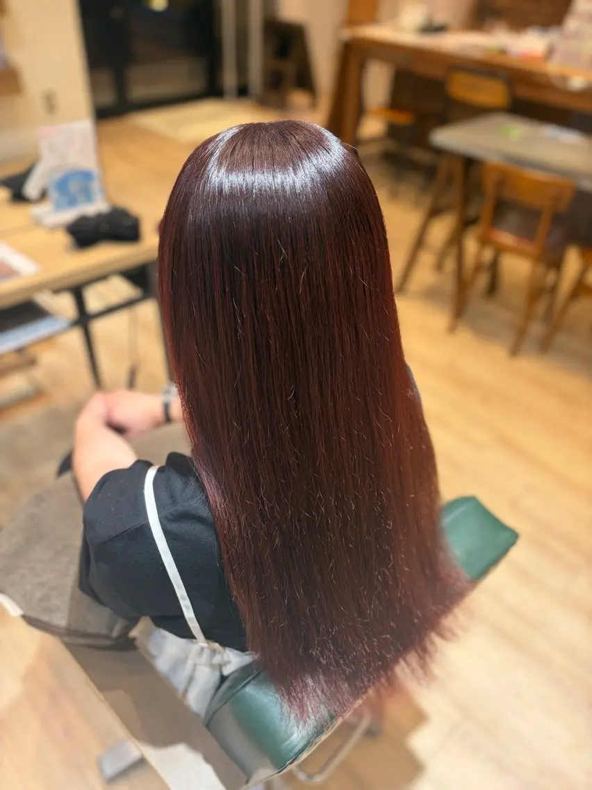カラー 小野 羅夢のヘアスタイル