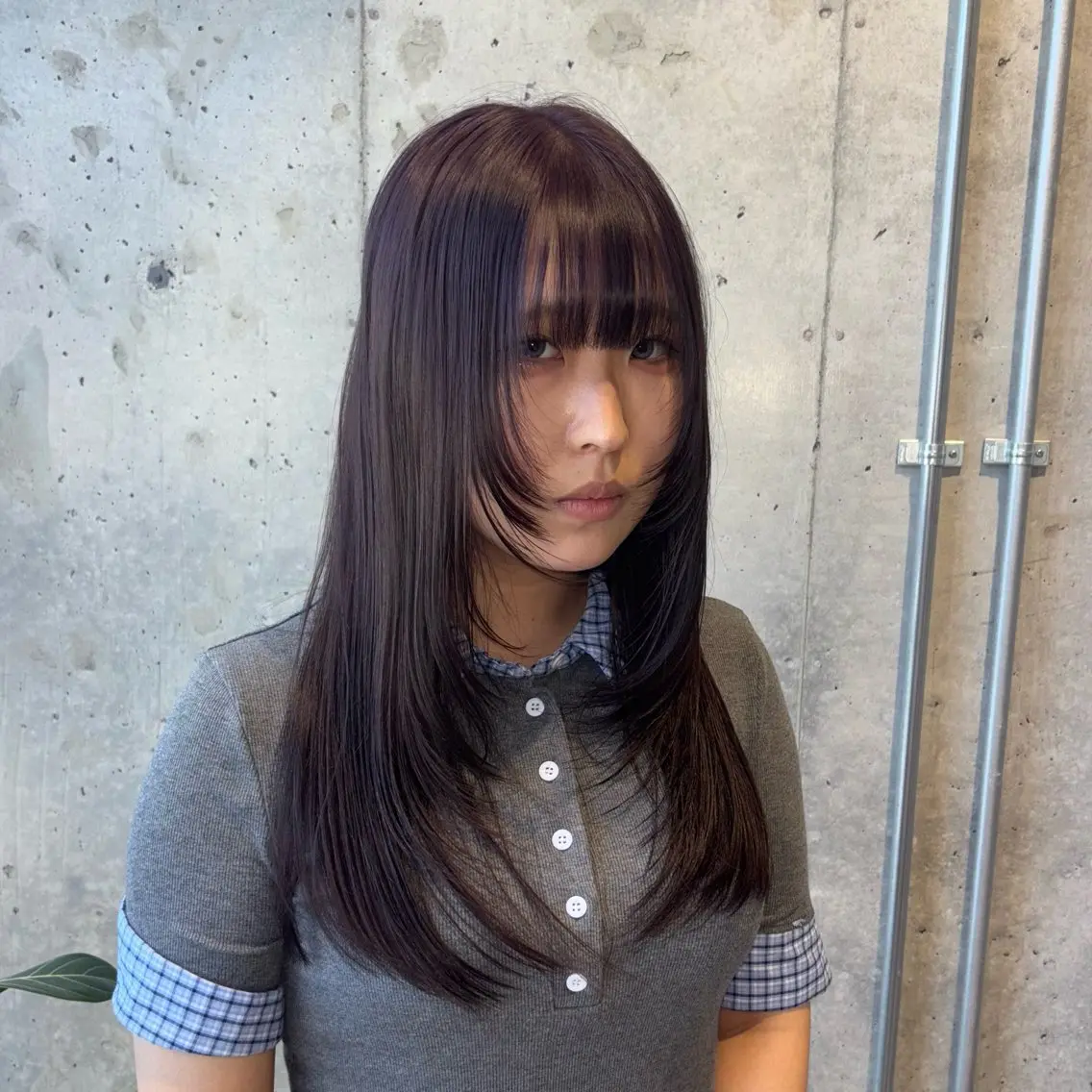 ロング カラー 透明感ダブルカラー ×レイヤー🌝リオのヘアスタイル