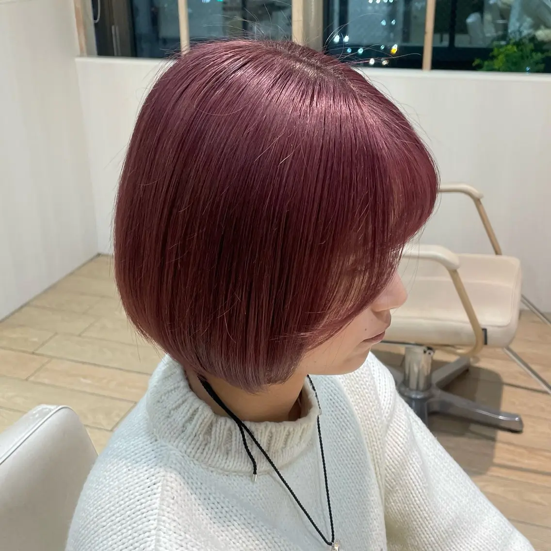 ショート カット ヘアカラー 似合わせカット⌇ヘア セット⌇A i‎🤍のヘアスタイル