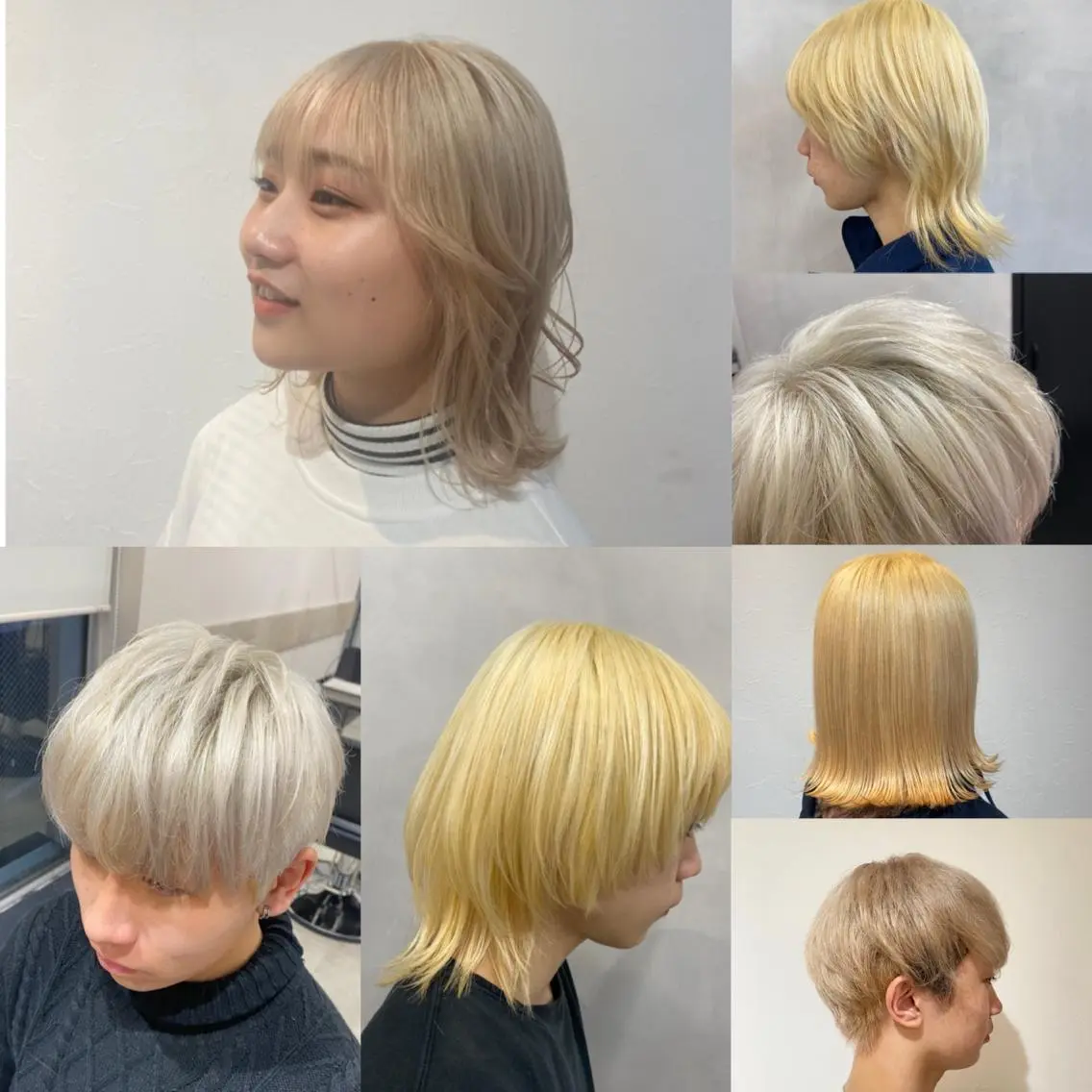 カラー ヘアカラー 🩵ブリーチカラー MIORI🩵のヘアスタイル
