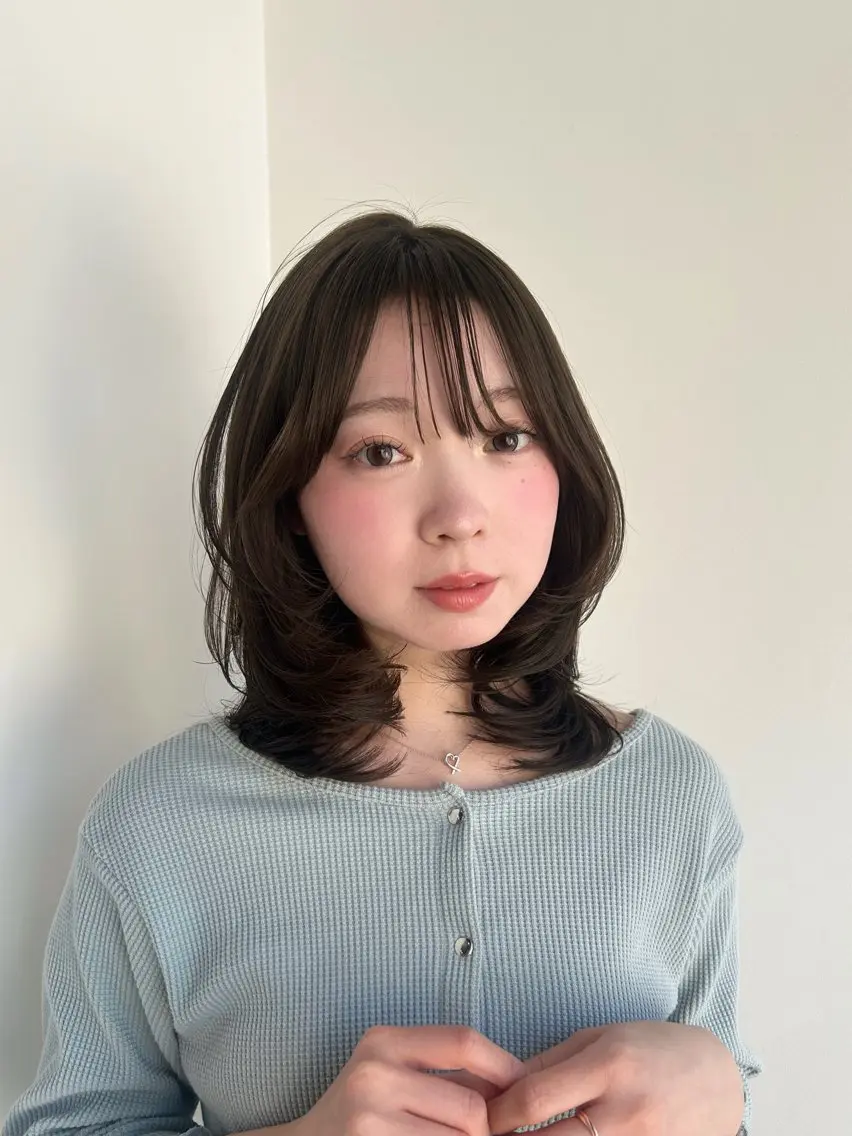 ミディアム カラー ナチュラル🕰️流山 /Ruko🌱のヘアスタイル