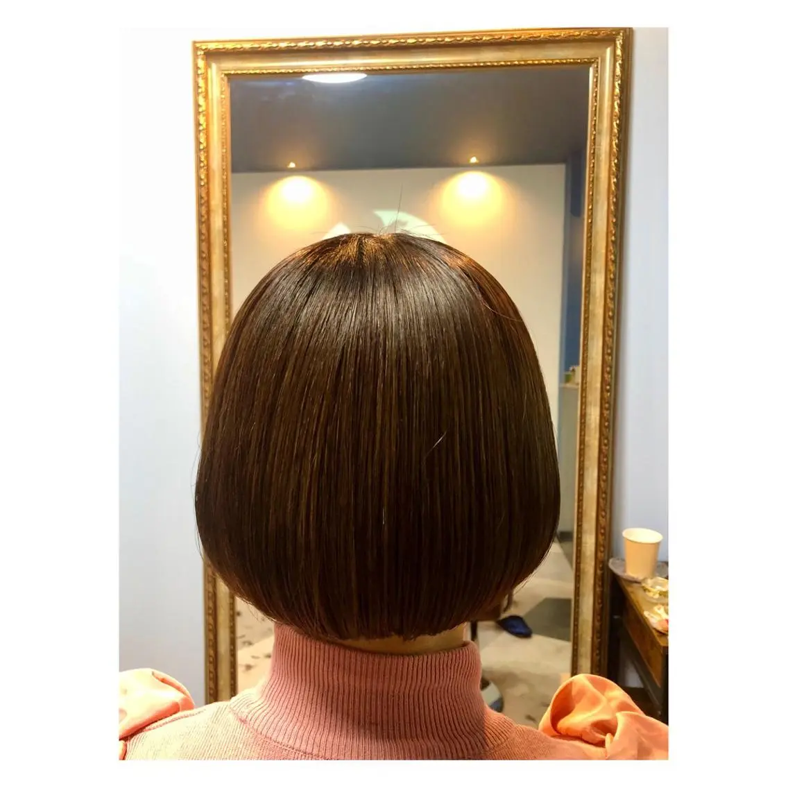 ショート カット ヘアカラー トリートメント 中野 誠子のヘアスタイル