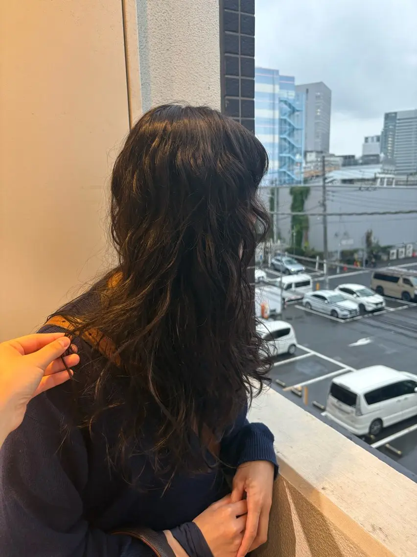 ロング ロング 🪐海外hair/パ ーマ/暖色/ミミ🌼のヘアスタイル