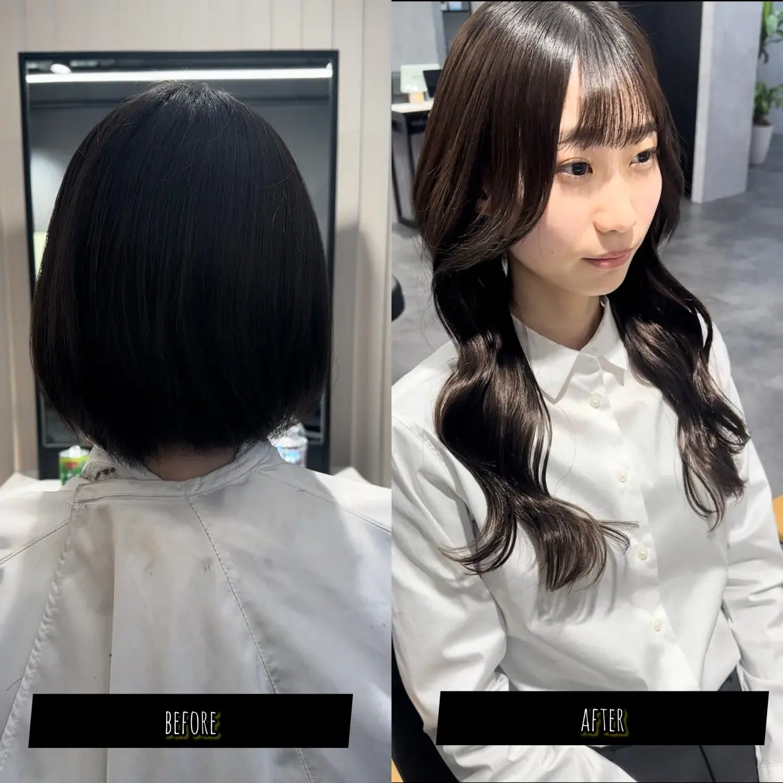 ショート プルエクステ エクステ プルエクステ/透明感 カラー✨KAZUKIのヘアスタイル
