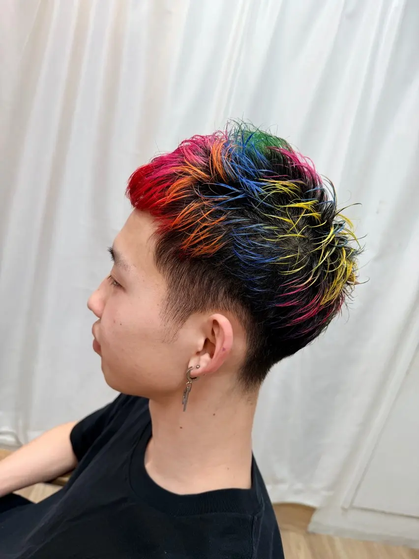 ショート カラー メンズ カット 似合わせ×店長 🍊Raimu🍊のヘアスタイル