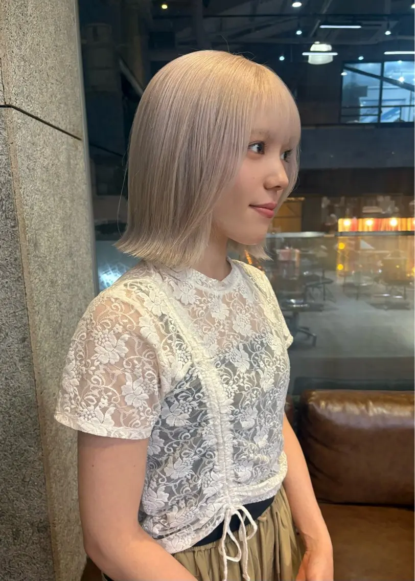 ミディアム カラー ヘアアレンジ ヘアカラー トリートメント 🫧こだわりカラー 🩰/渡邉日向🕊のヘアスタイル
