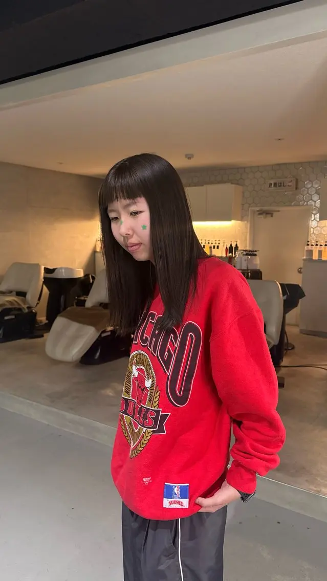 ロング カラー rimi ／透明感カラーのヘアスタイル