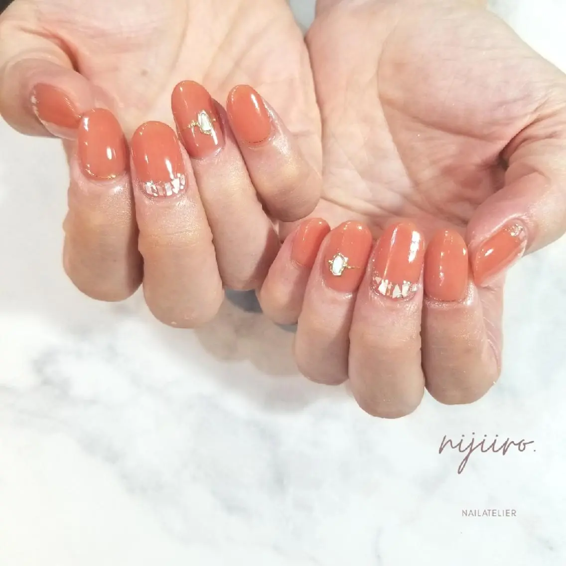 ネイル ハンドネイル nijiiro🌈 サトウのネイルデザイン
