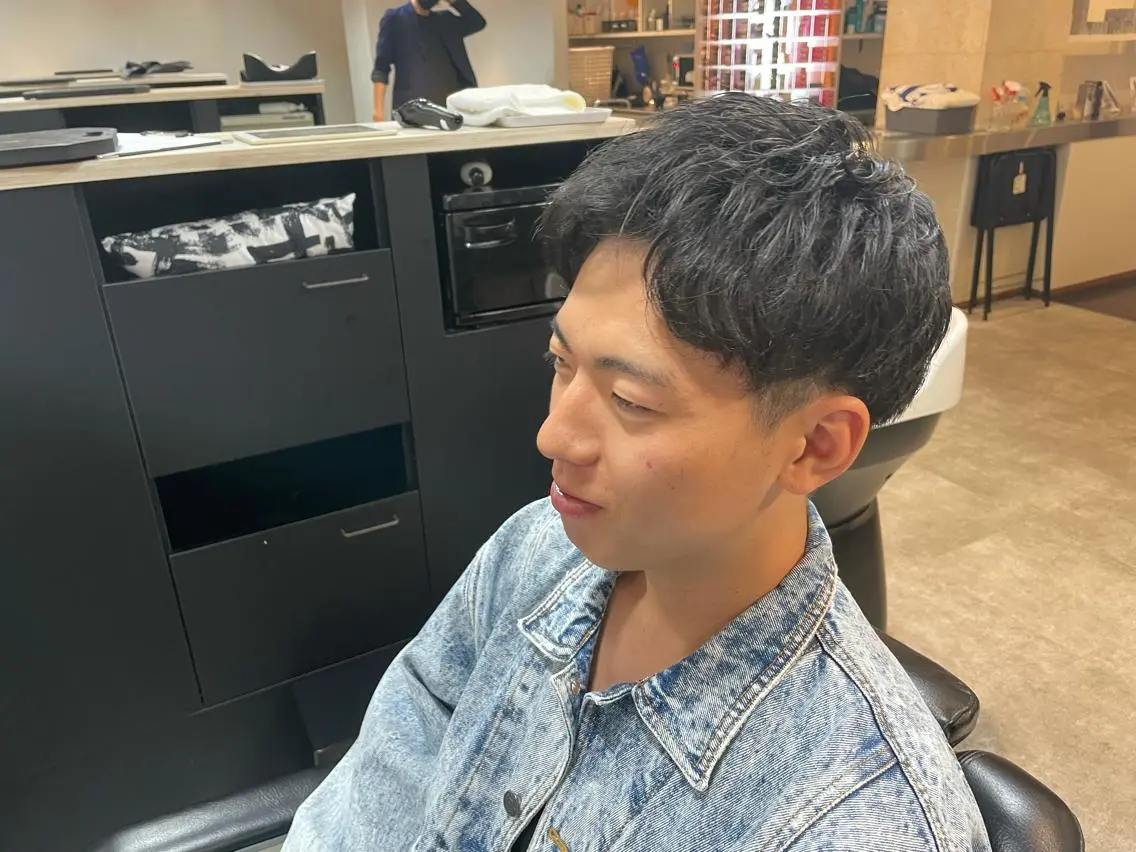 ショート メンズ 綾田 一蔵のヘアスタイル