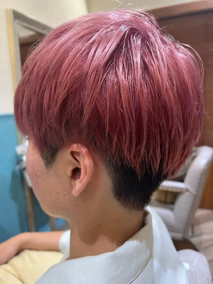 カット+ダブルカラー .*・゚の写真