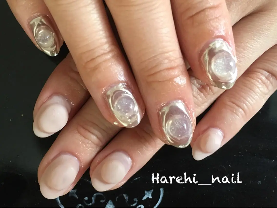 ネイル マットネイル Harehi_ nailのネイルデザイン