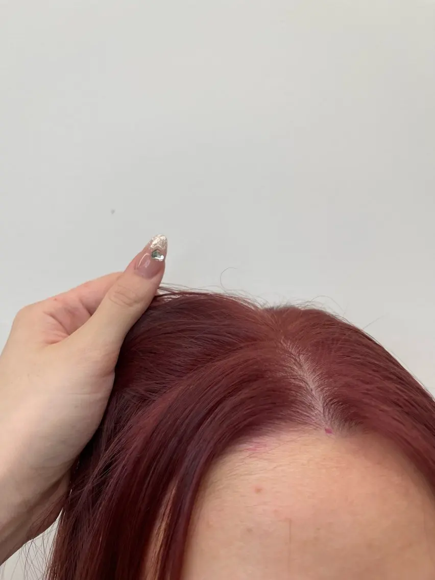 ショート ヘアカラー かめい りなのヘアスタイル