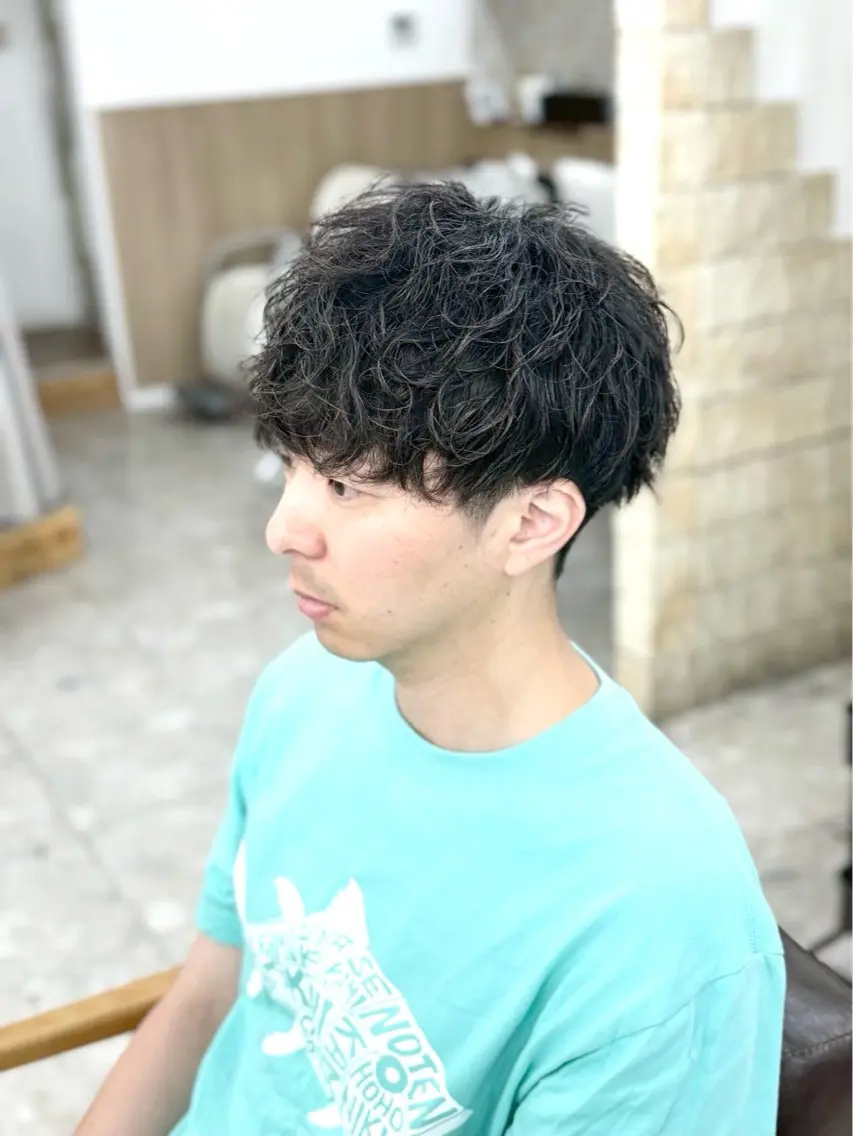 メンズ 🌹髪質改善カラー 高発色 西郷🌹のヘアスタイル