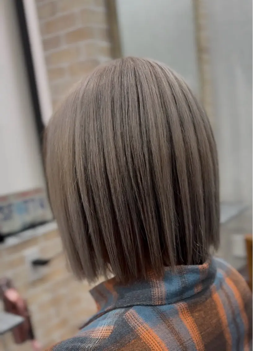 ミディアム カラー haruto カラー ブリーチ・エクステのヘアスタイル