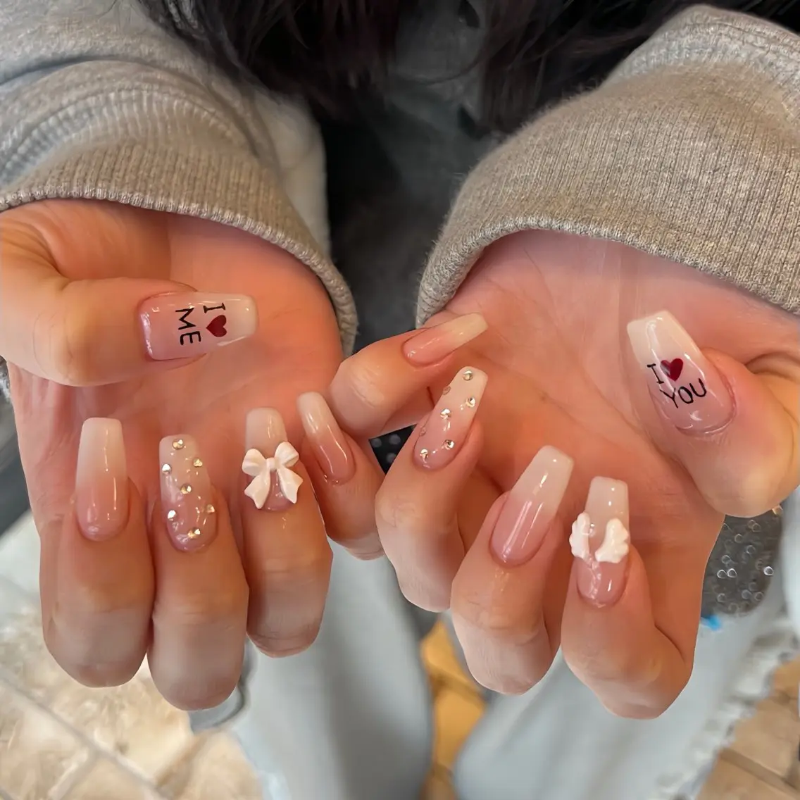 ネイル ハンドネイル 韓国🩶Y2Kネイル 💫くれはのネイルデザイン