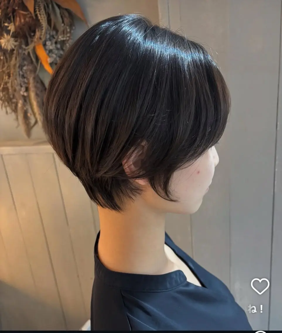 ショート カラー 髪質改善 ショートヘア 縮毛矯正 特化生田のヘアスタイル