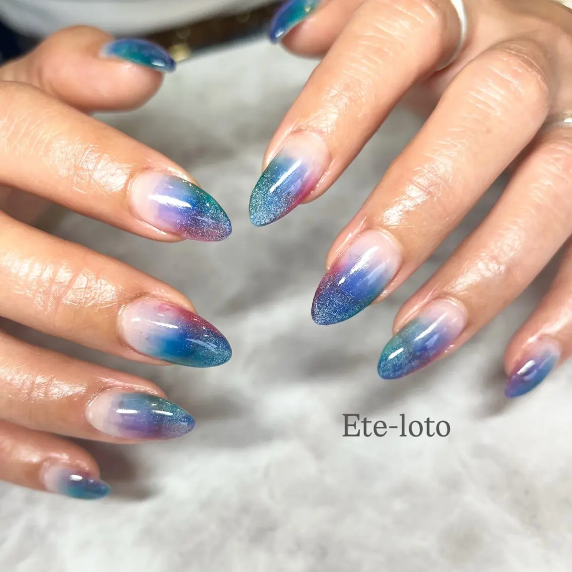 ネイル 夏ネイル ハンドネイル nail bar Ete-lotoのネイルデザイン