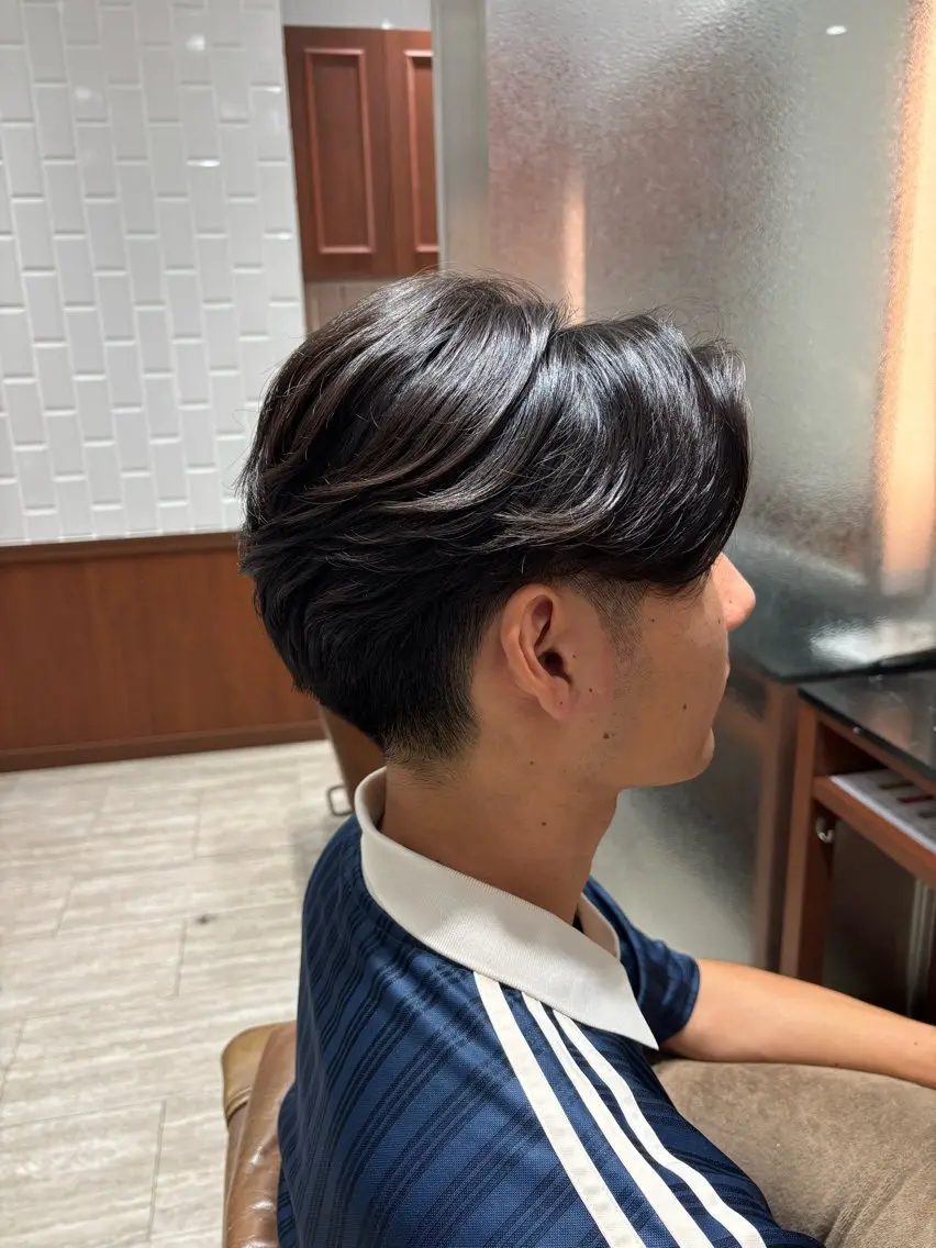 パーマ メンズ カット パーマ 大家 ののかのヘアスタイル