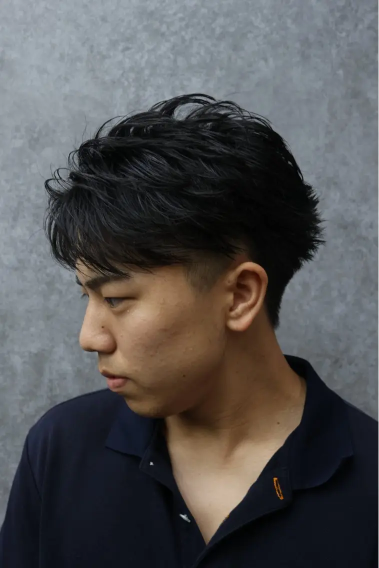 パーマ メンズ フェザーパーマ メンズパーマ カット パーマ 🔥メンズパーマ職人 ✂️加瀬澤駿✂️のヘアスタイル