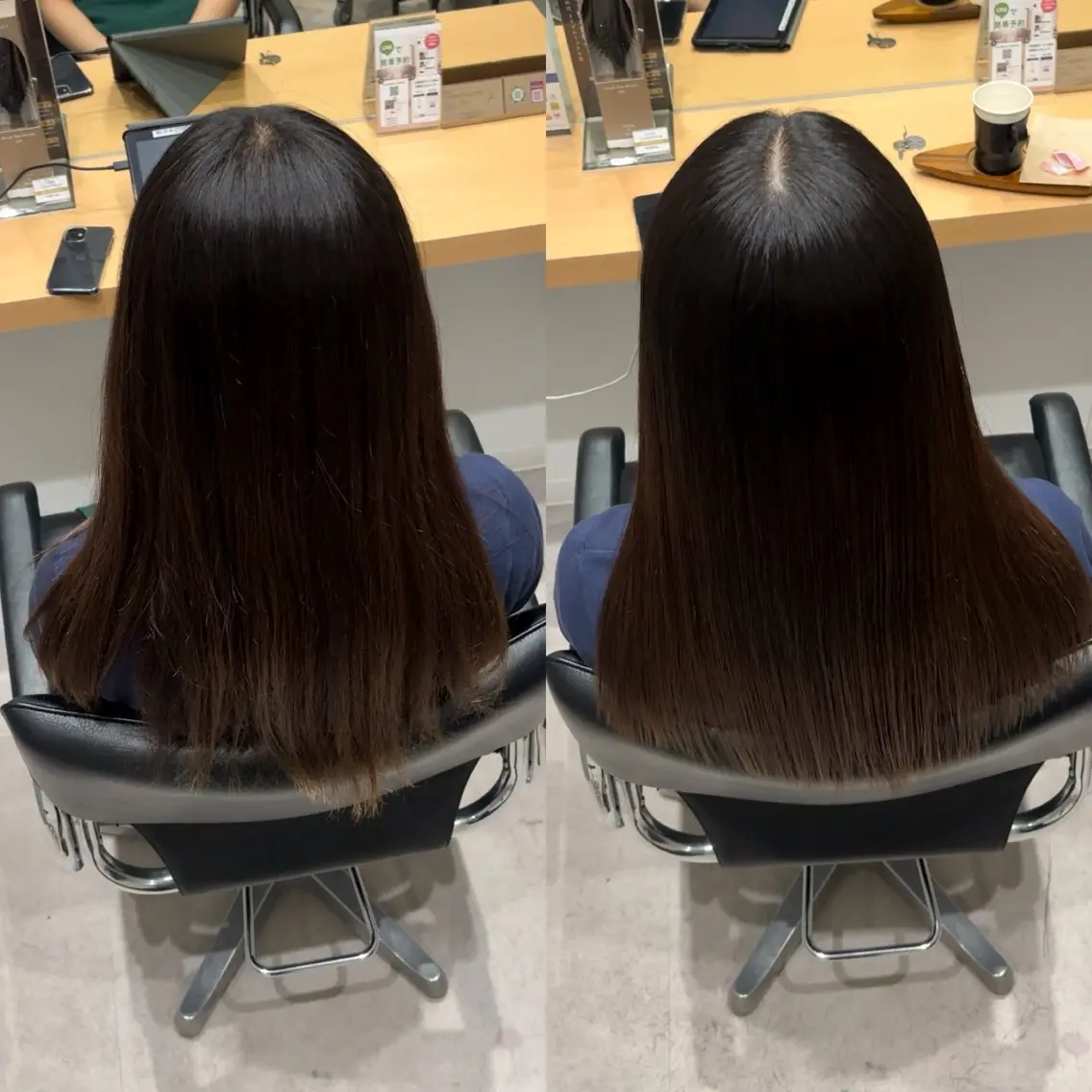 ミディアム 髪質改善 トリートメント カット トリートメント 髪質改善ヘアケア 艶髪特化/上田のヘアスタイル