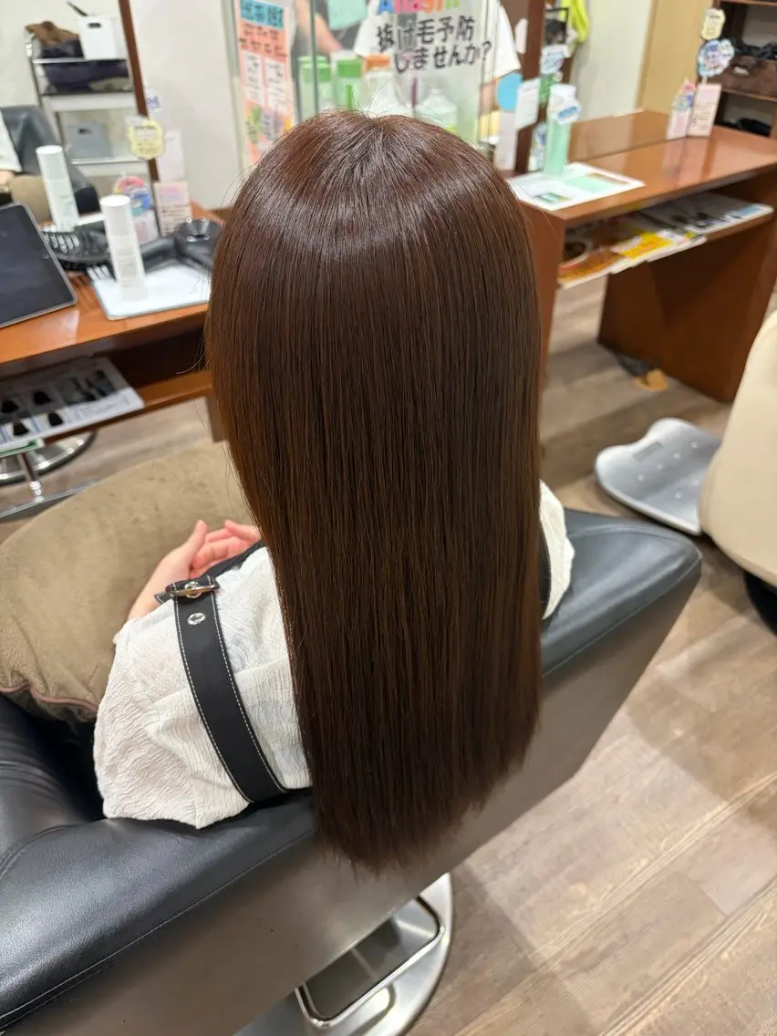 カラー 竹澤 凜華のヘアスタイル