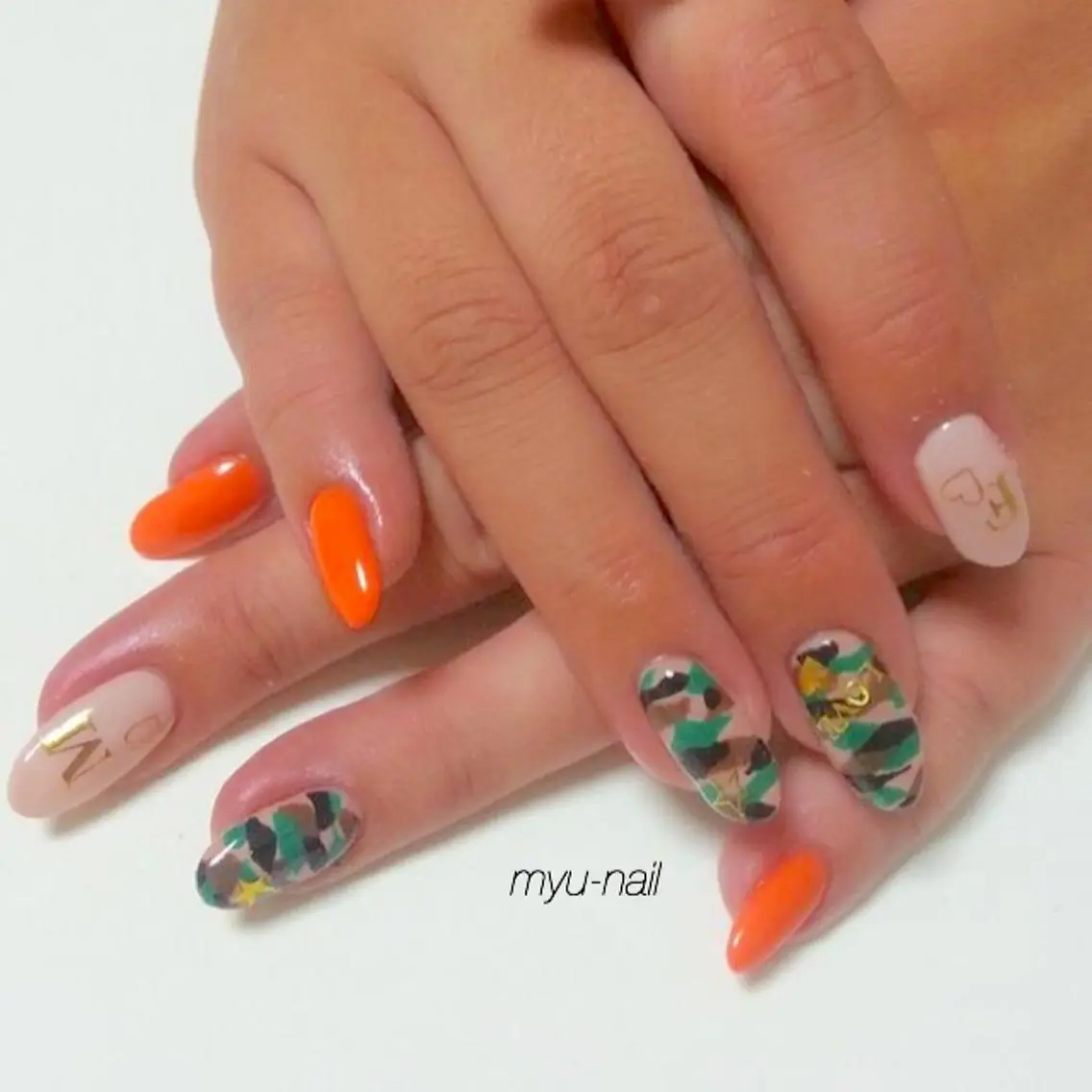 ネイル アートネイル ホームサロン myu-nailのネイルデザイン