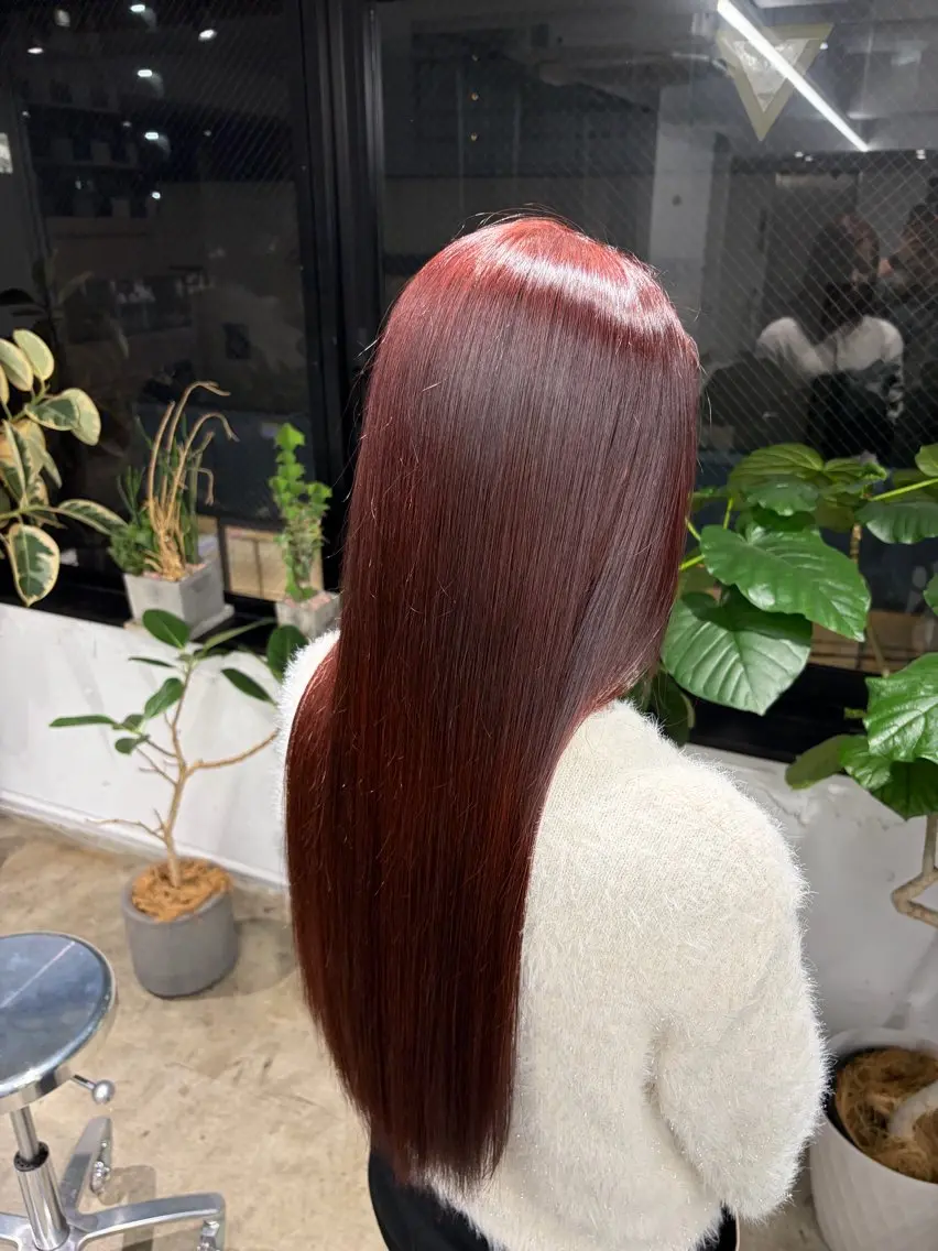 暖色  ホリスティックカラー  トリートメント ✨️✨️の写真