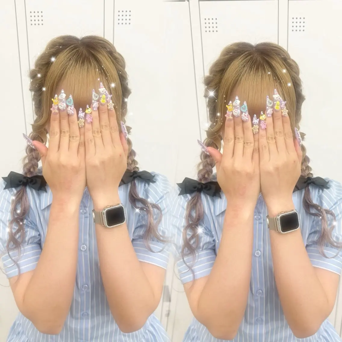 ヘアアレンジ ヘアアレンジエクステ 推し活 さな👶🏻のヘアスタイル