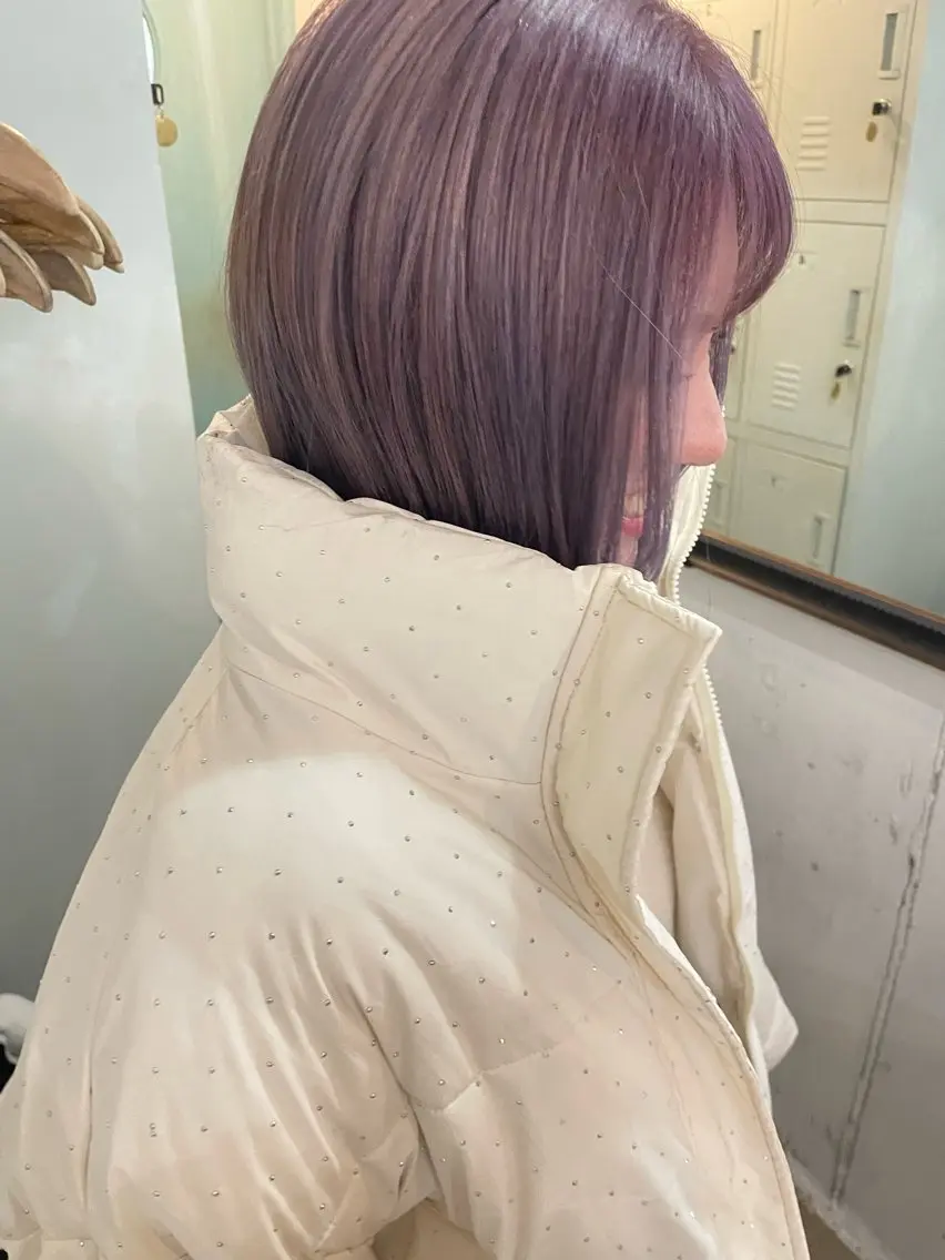 ショート カラー ウエノ マユのヘアスタイル