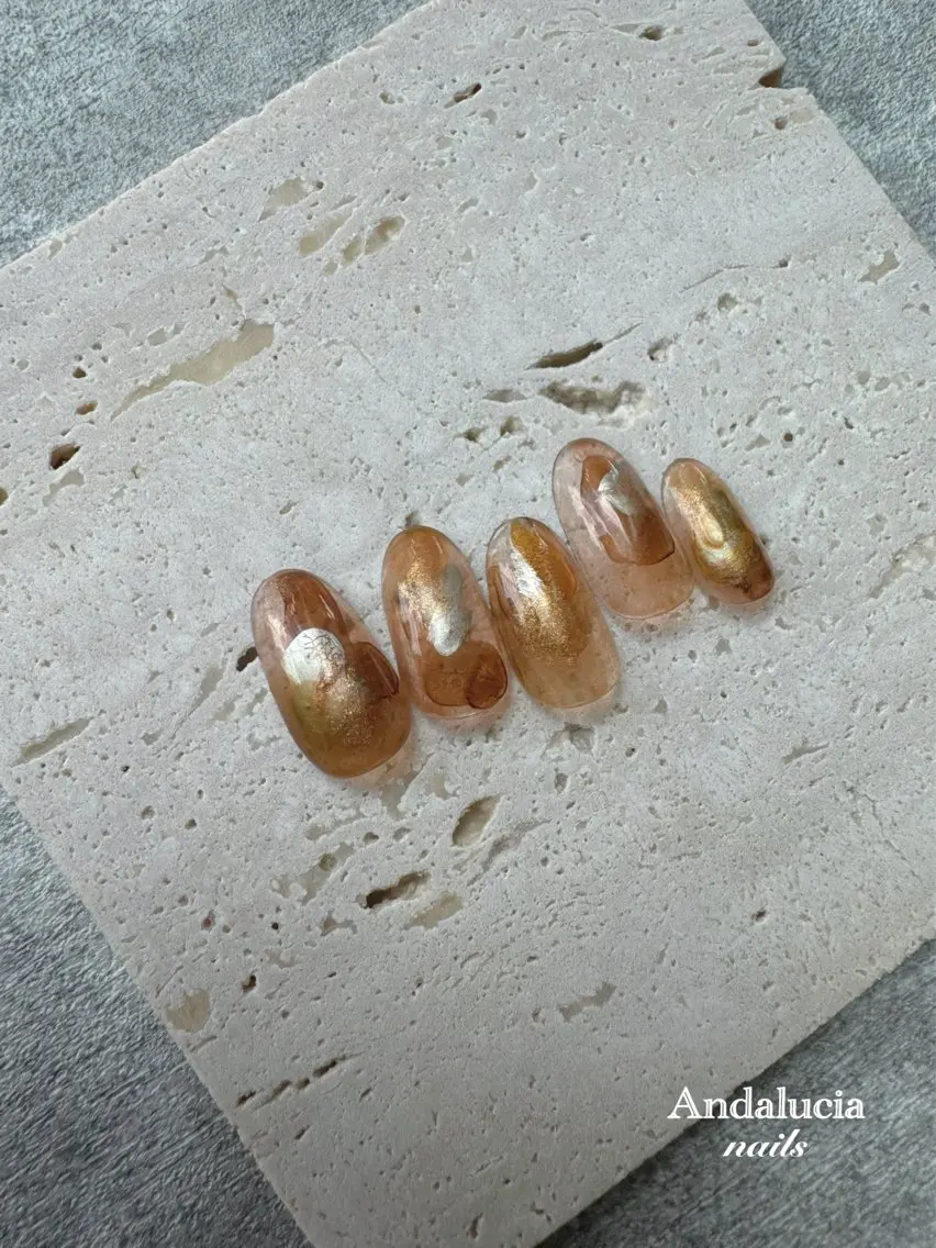 ネイル ニュアンスネイル ハンドネイル Andalucia nailsのネイルデザイン