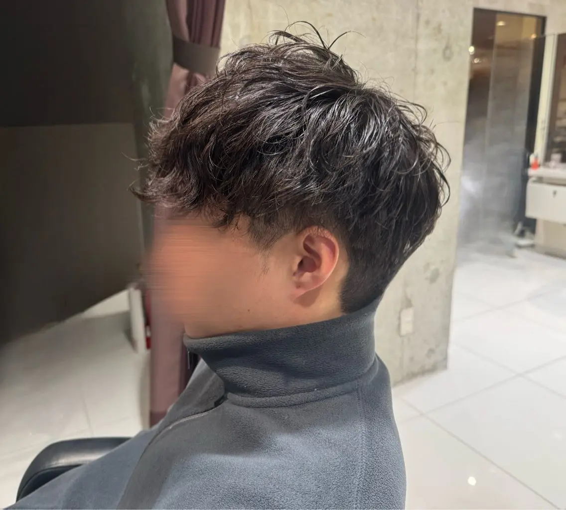 『直毛さん向け』カット＋シャドウパーマの写真