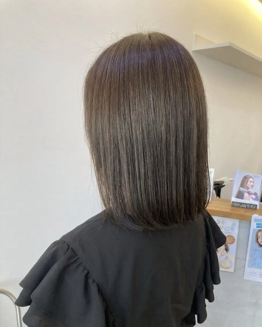 カット+髪質改善ヘアポテンツァ+オージュアトリートメントの写真