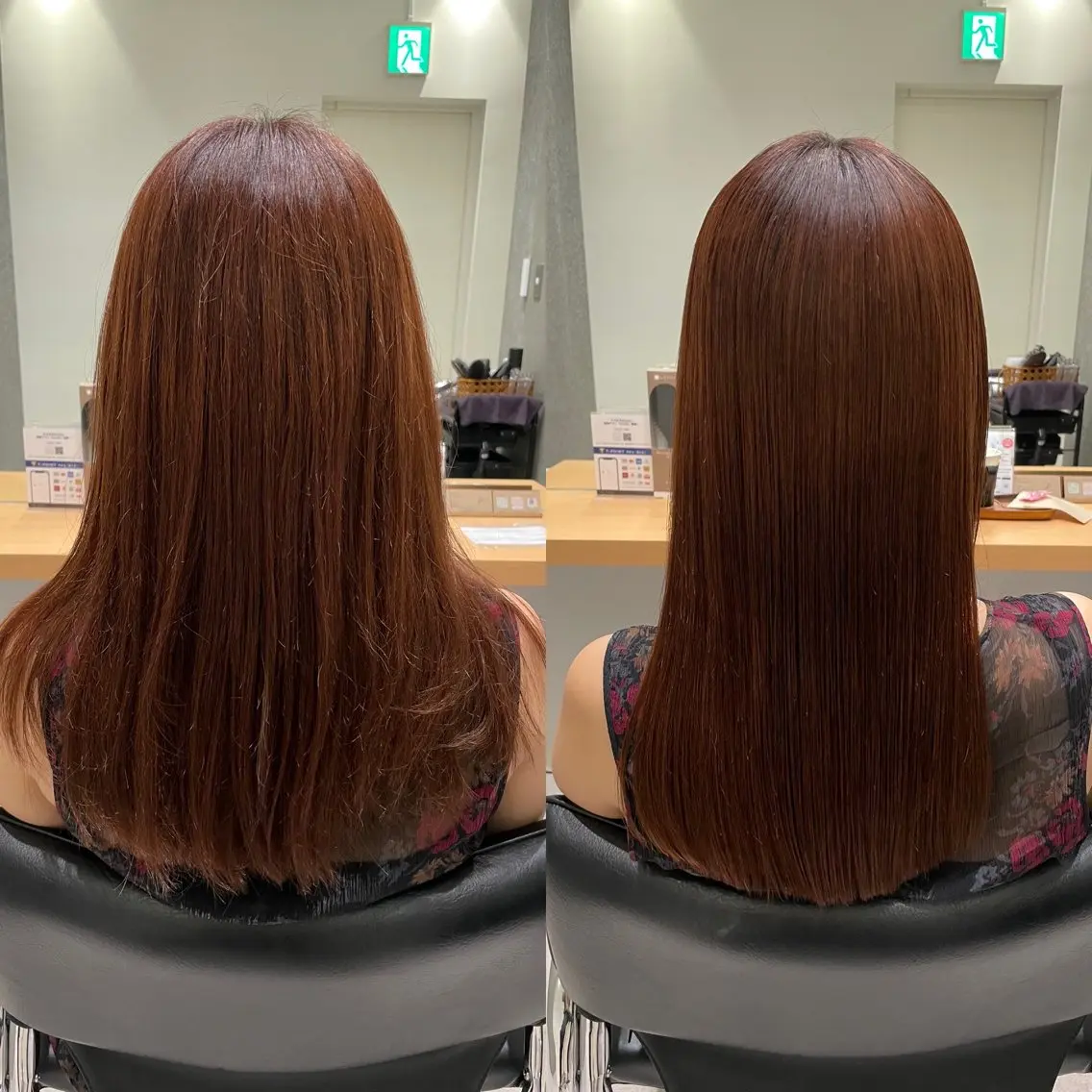 セミロング 髪質改善 トリートメント トリートメント ヘッドスパ 髪質改善ヘアケア 艶髪特化/上田のヘアスタイル