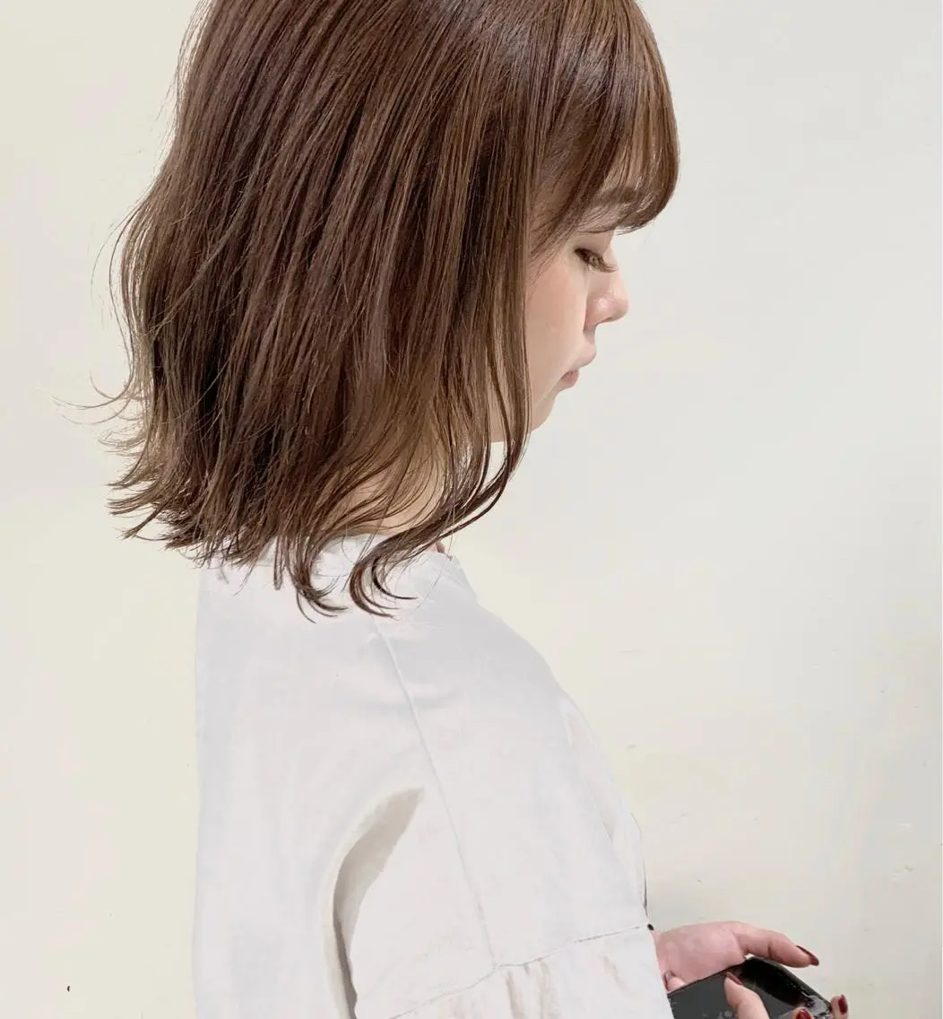 カラー ベージュカラー ヘアカラー トリートメント 窪田 椋介のヘアスタイル