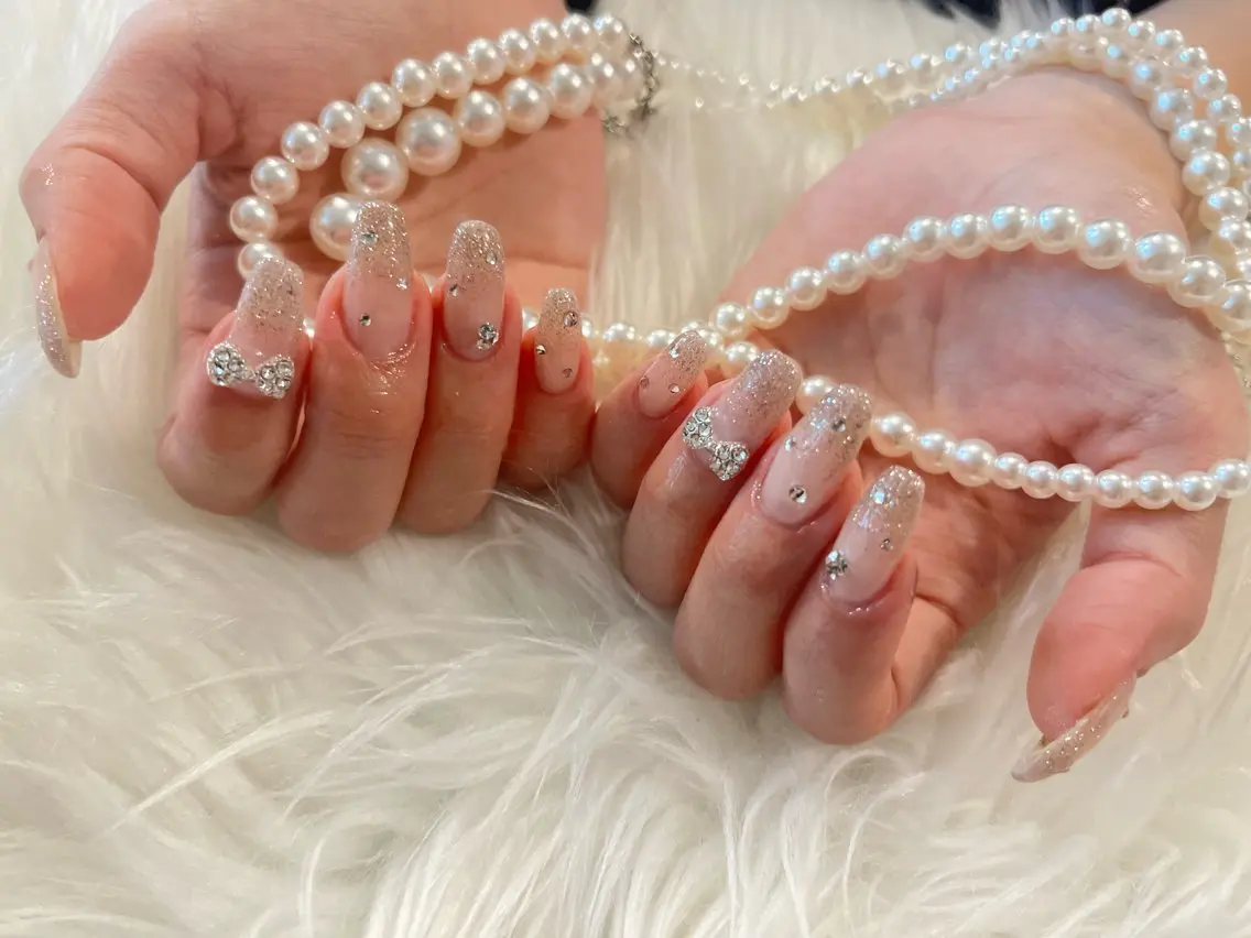 ネイル ラメ(グリッター) 88-nail. MAKIのネイルデザイン
