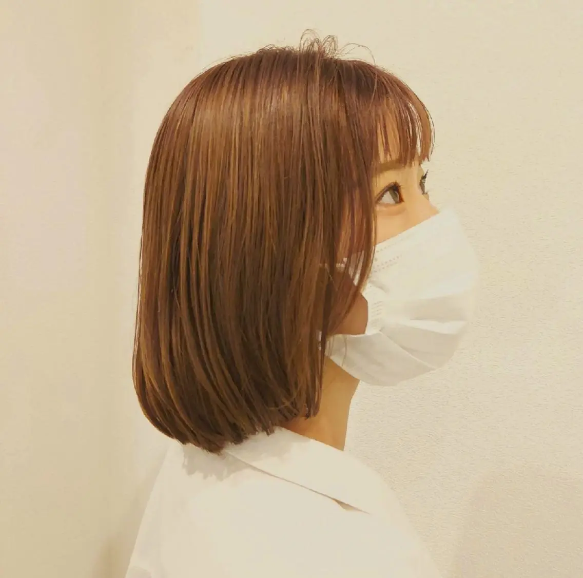 ミディアム ボブ 大橋 弘一のヘアスタイル