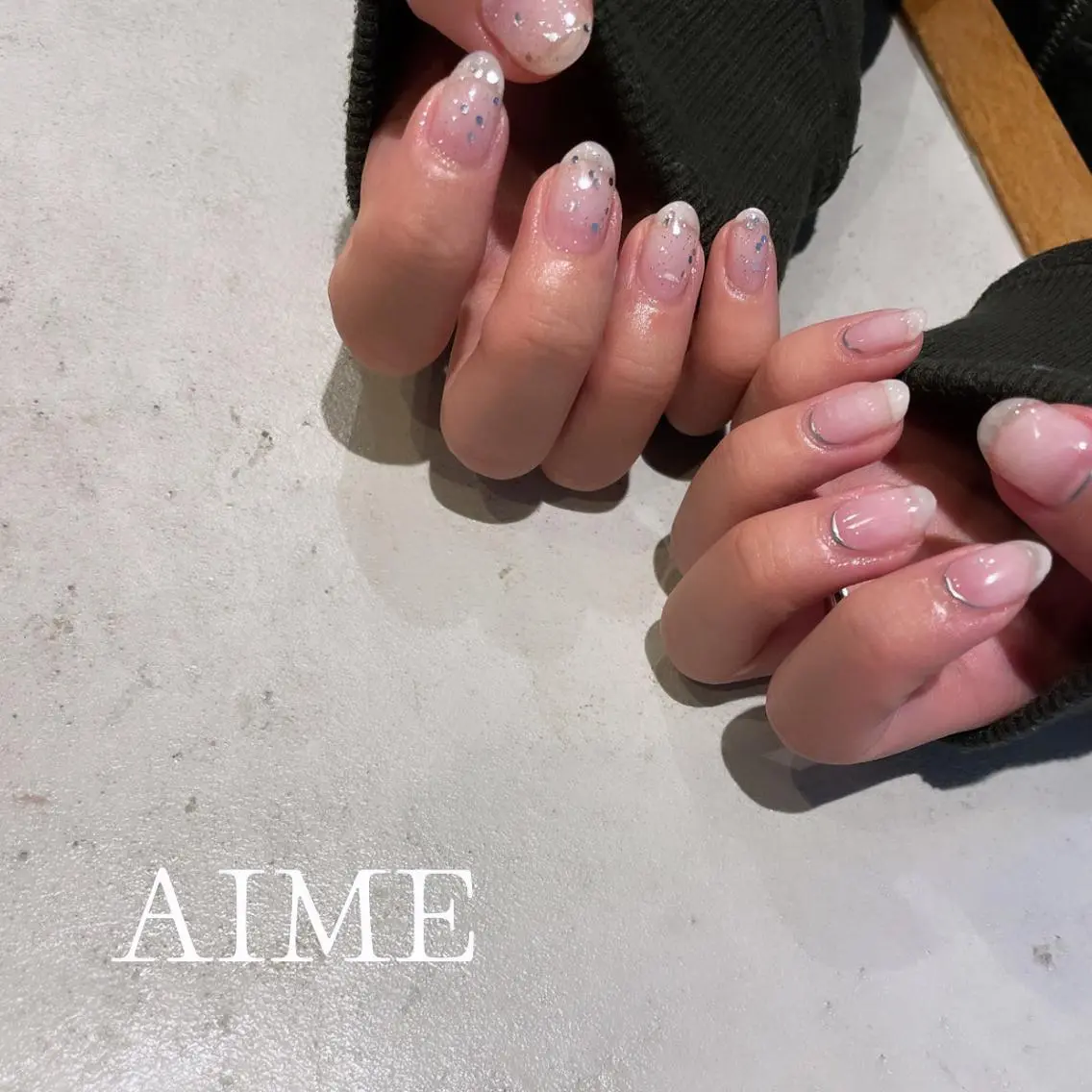 ネイル アートネイル ハンドネイル AIME (momo)のネイルデザイン